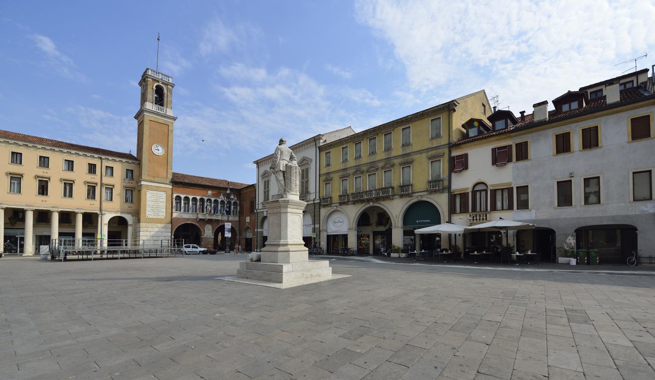 Vittorio Emanuele Square Rovigo Veneto Italy