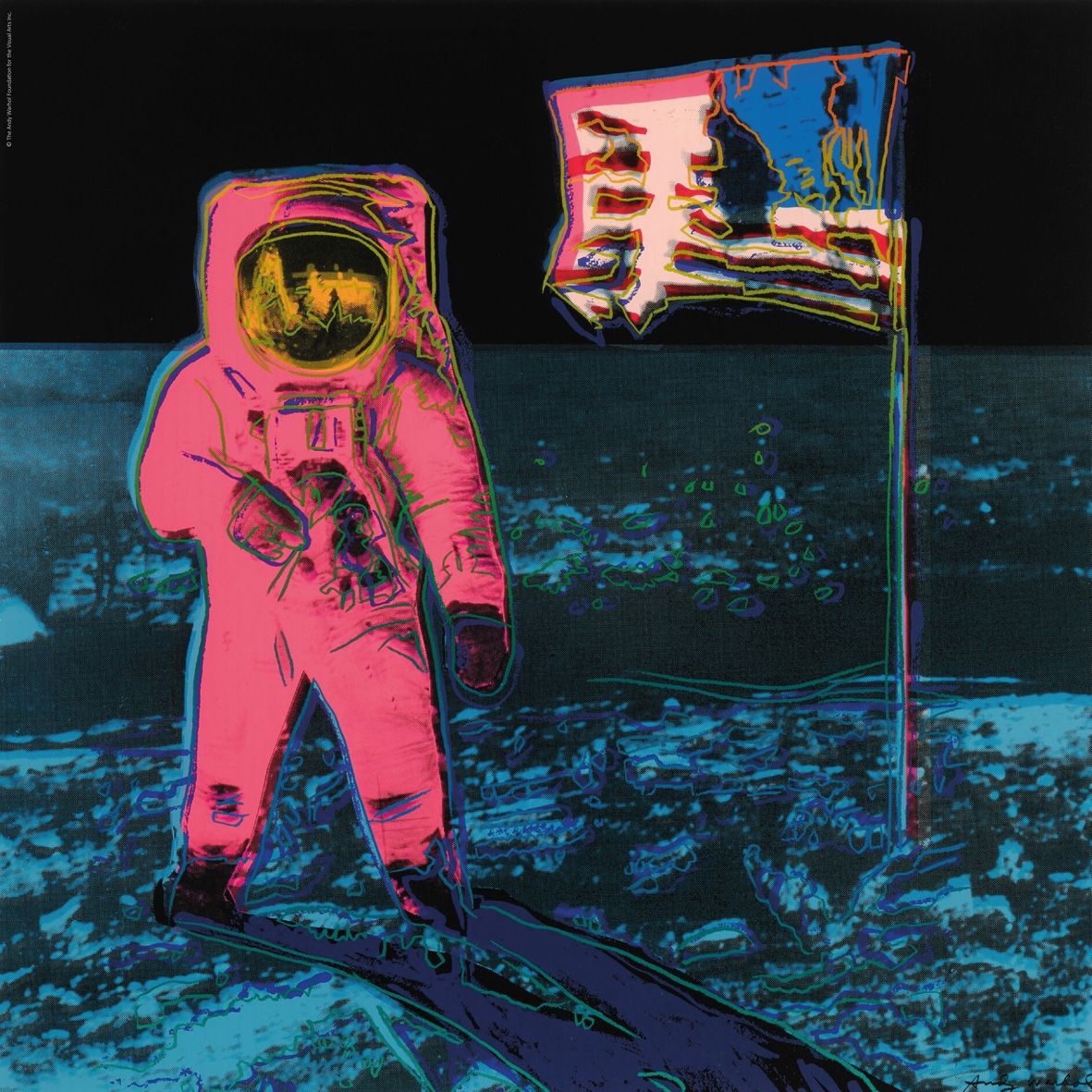 Andy Warhol Moonwalk 1987 The Andy Warhol Foundation for the Visual Arts Inc