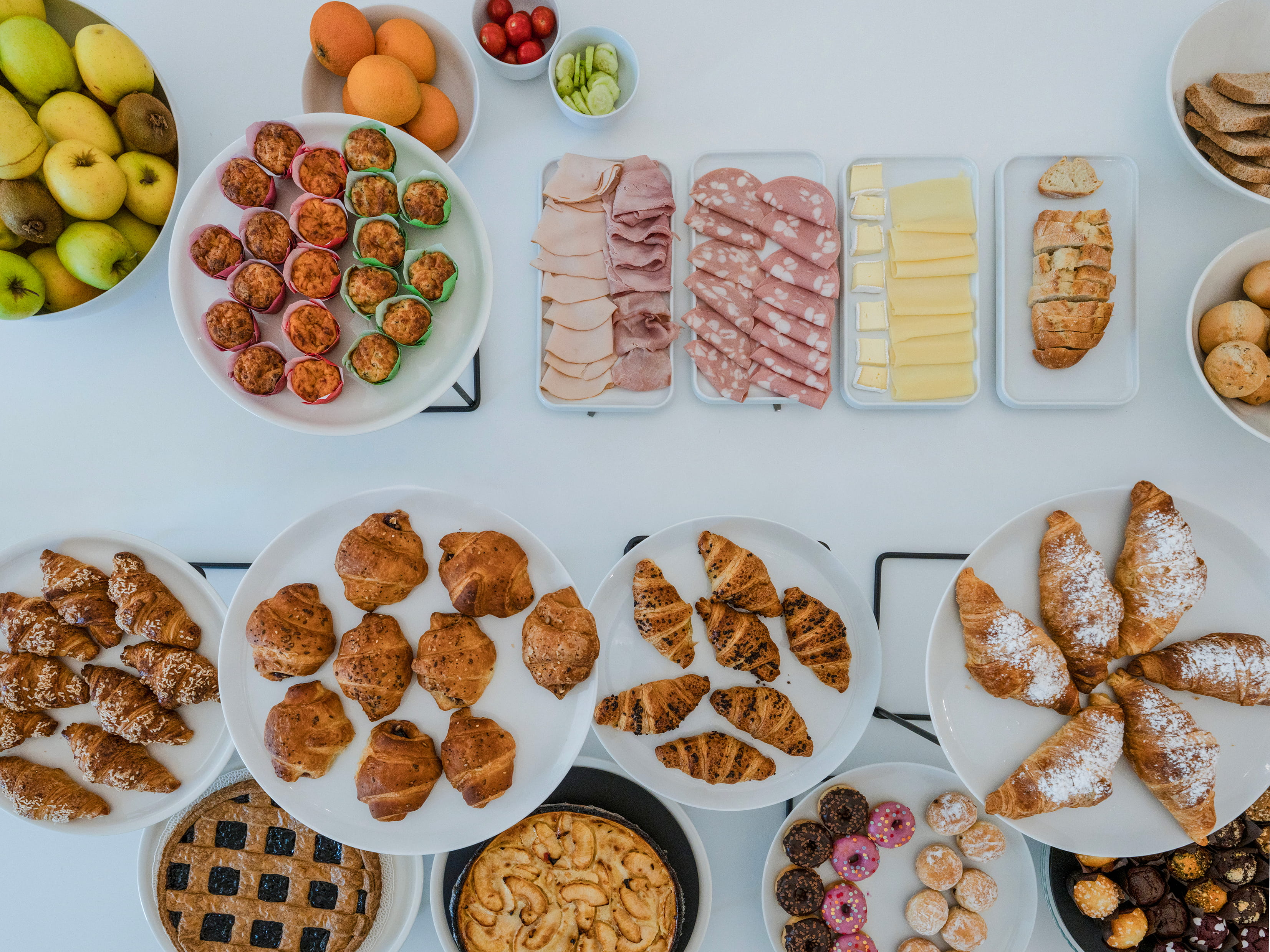 BB HOTEL PESARO DES BAINS buffet colazione