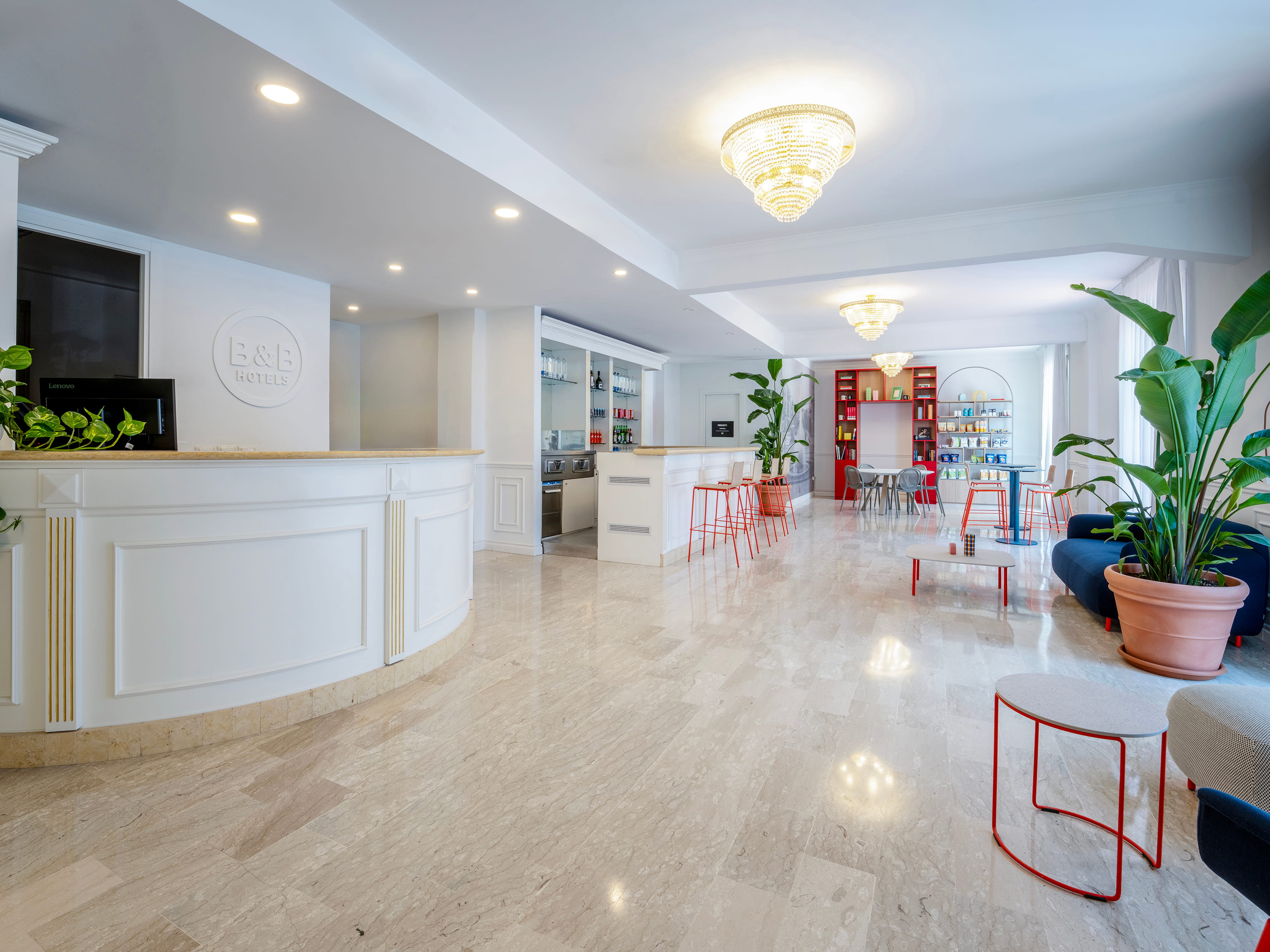 BB HOTEL PESARO DES BAINS hall