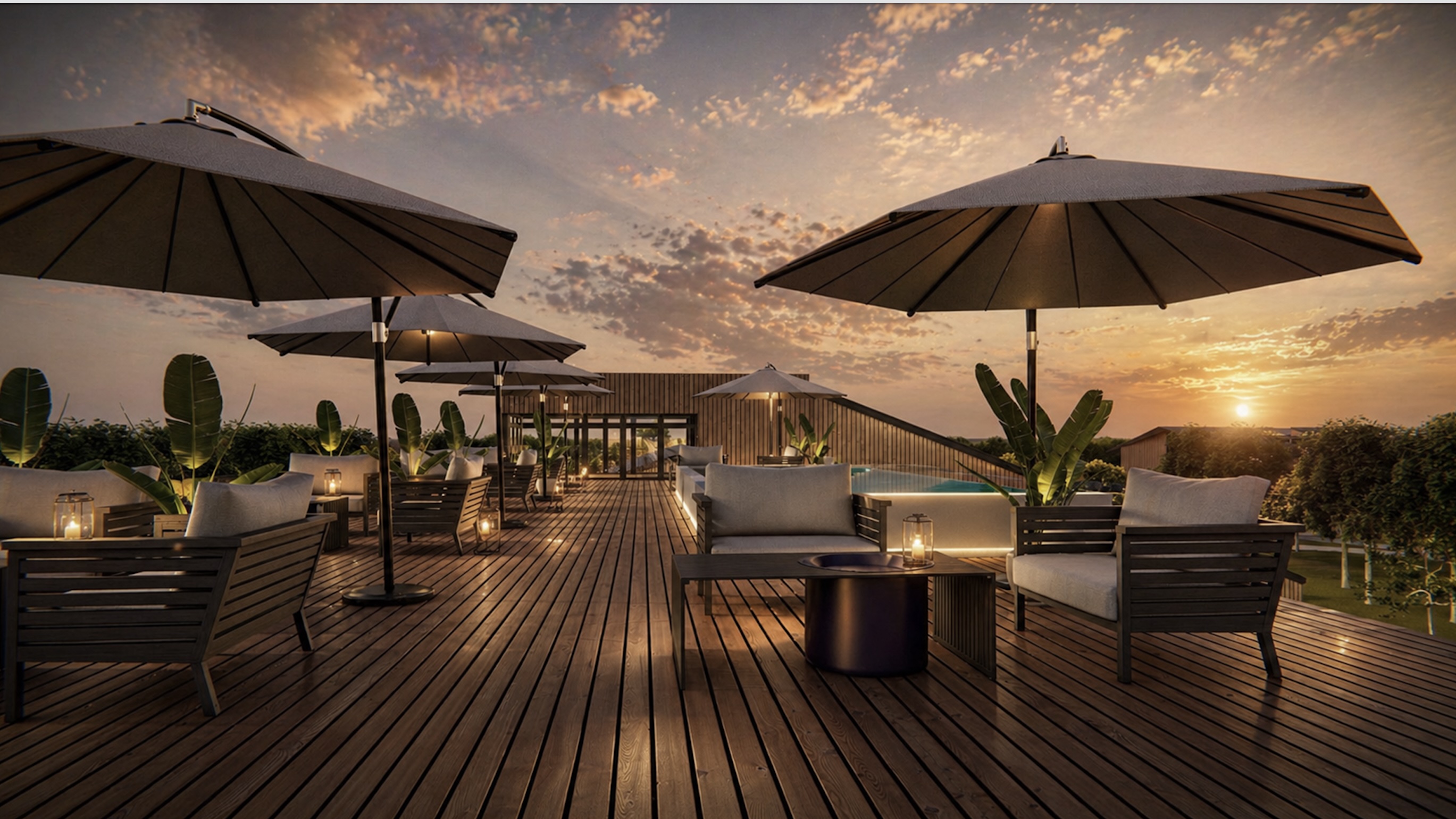 Delta Open Air Resort HOTEL ROOFTOP