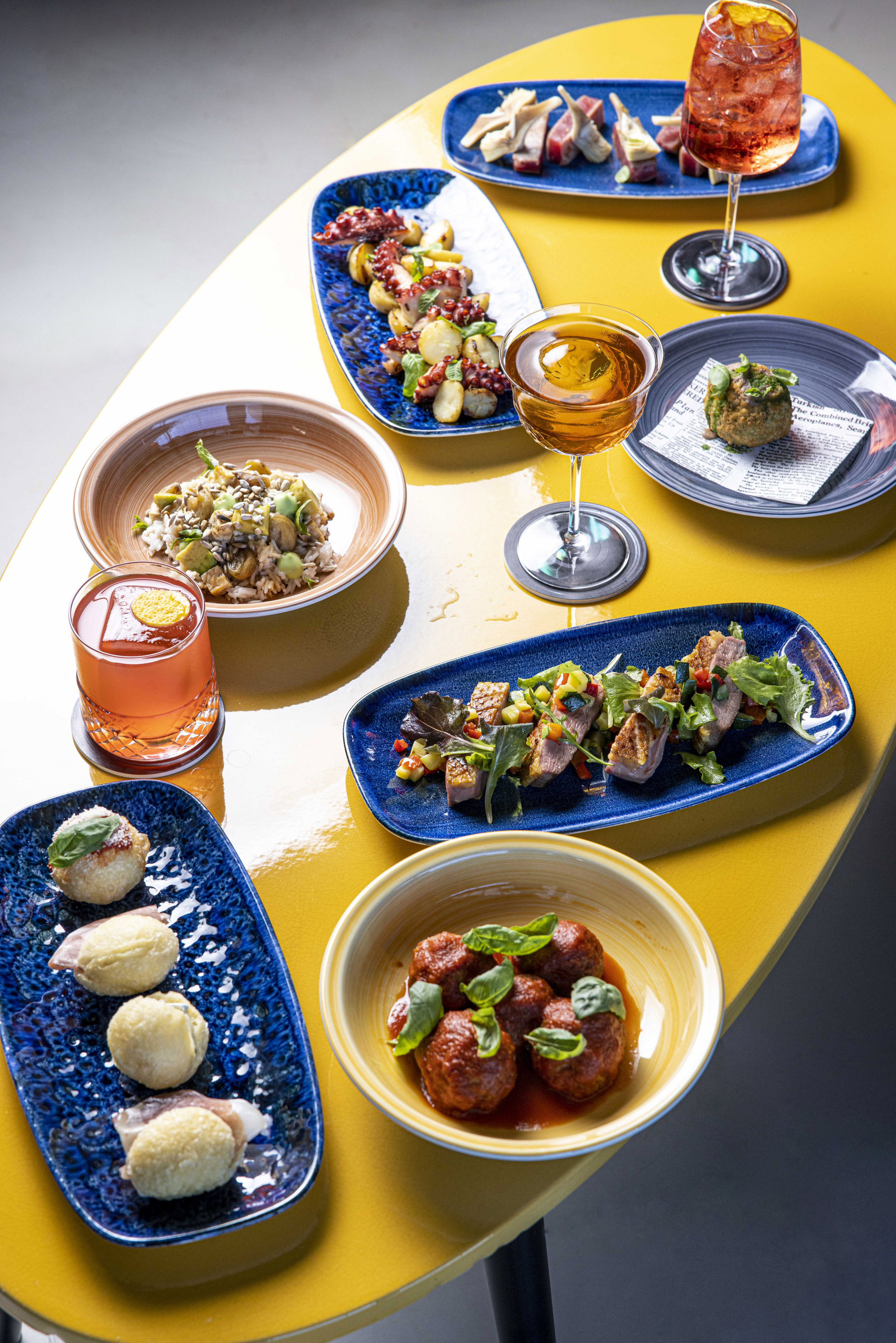 Paparazzo Bar & Rooftop  Dishes proposals