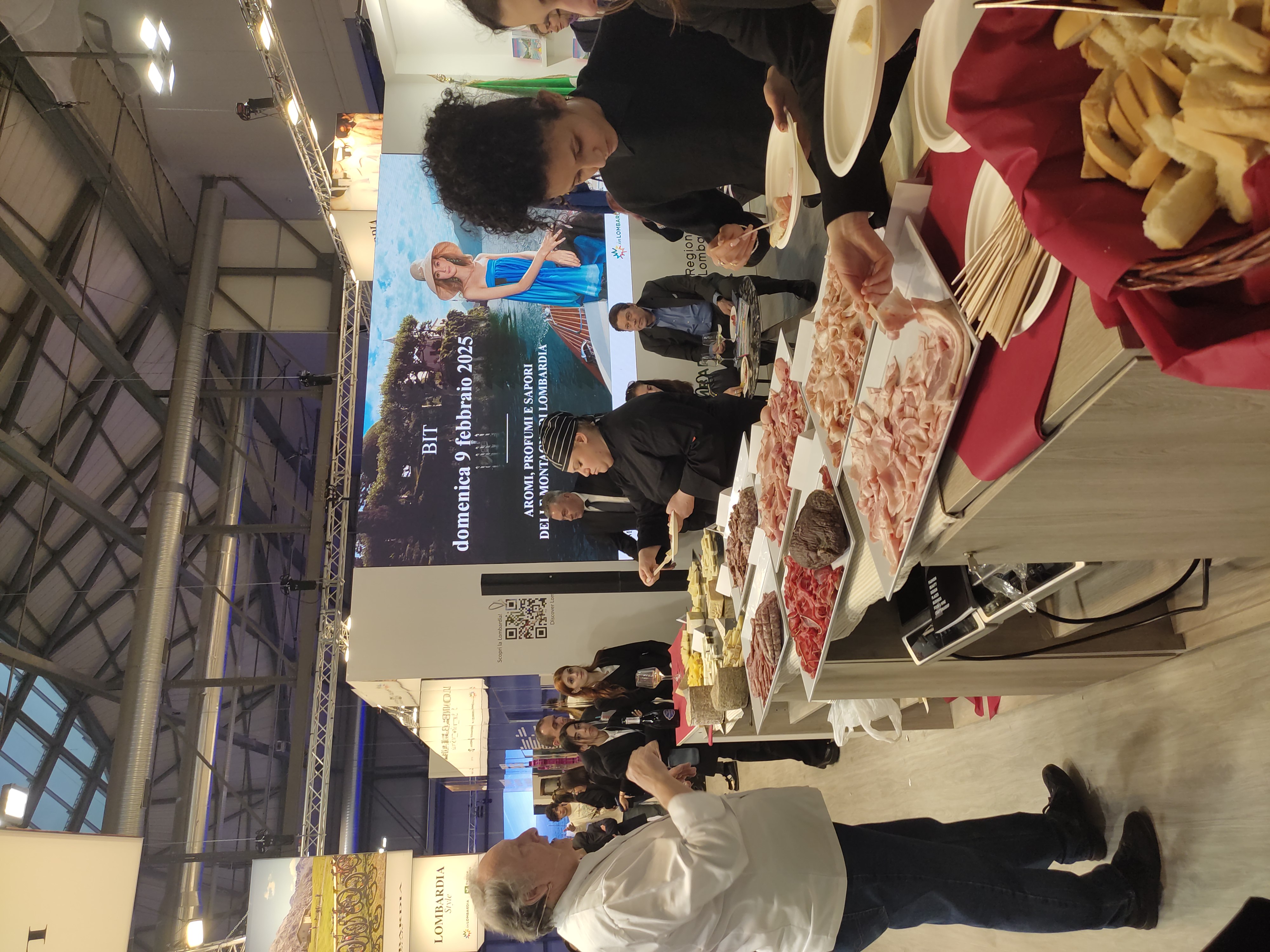 Incontri e degustazioni allo stand Lombardia