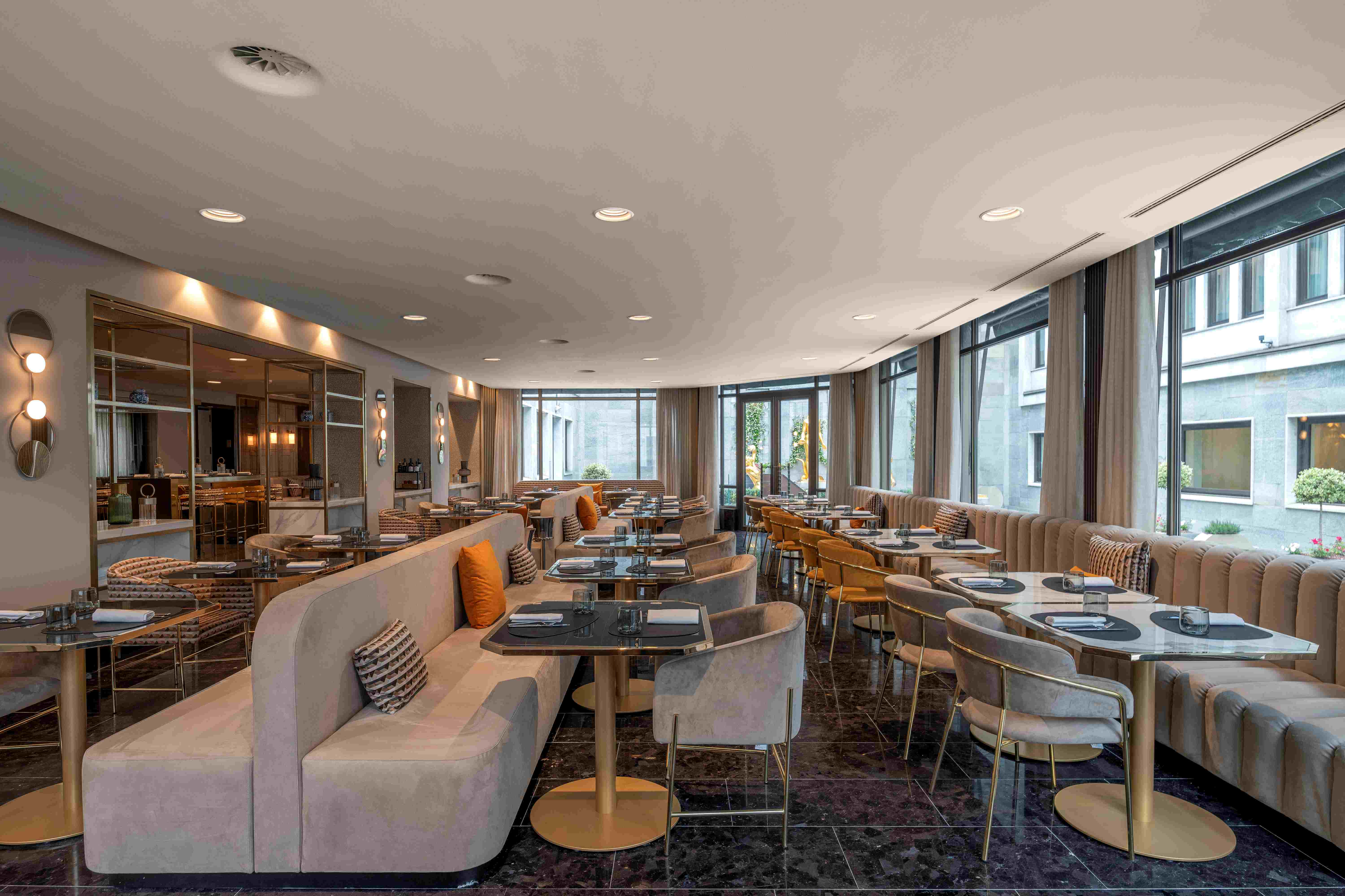 Malia Restaurant Lunch setup 1 BR