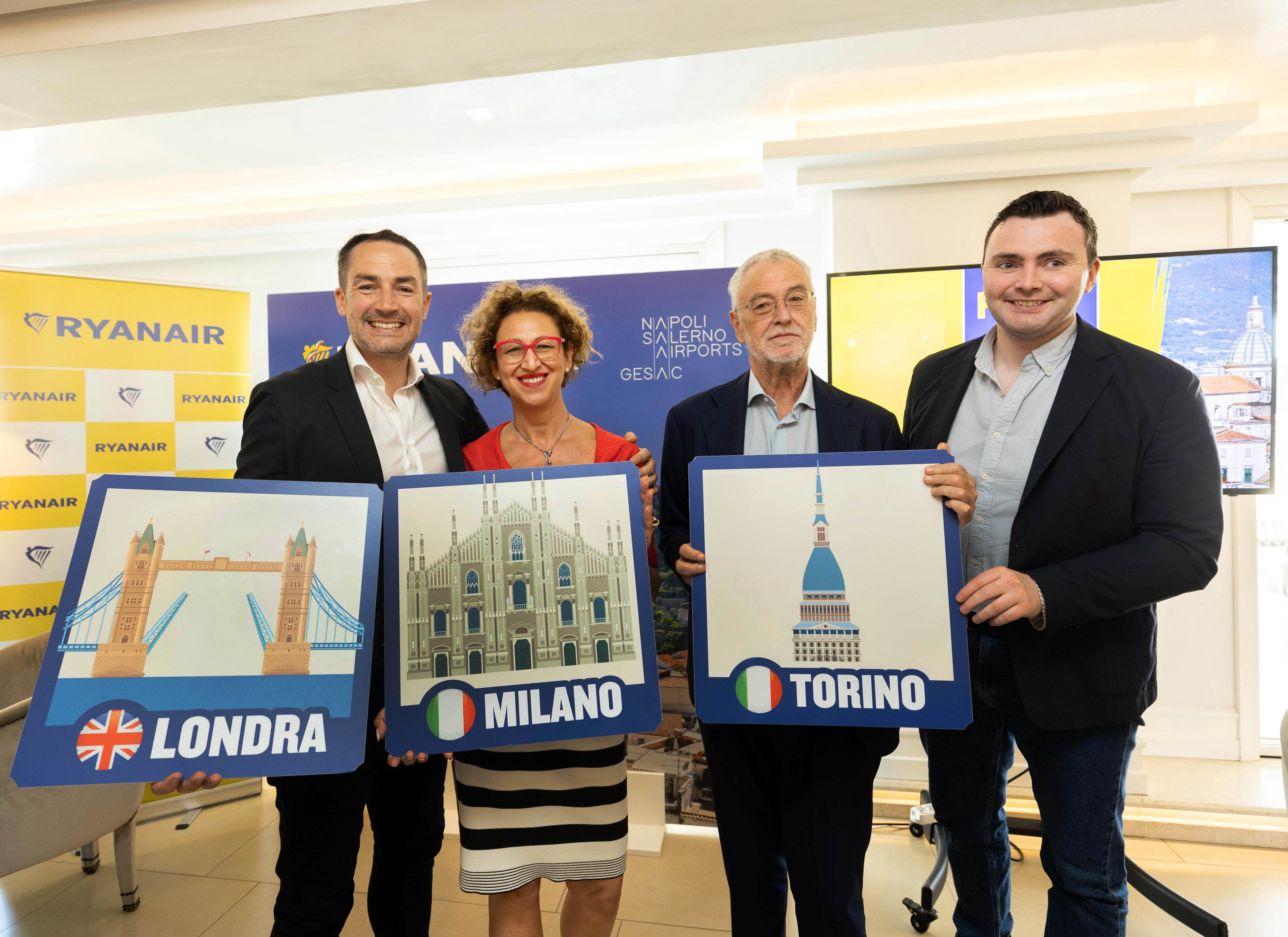 Ryanair Salerno destinazioni