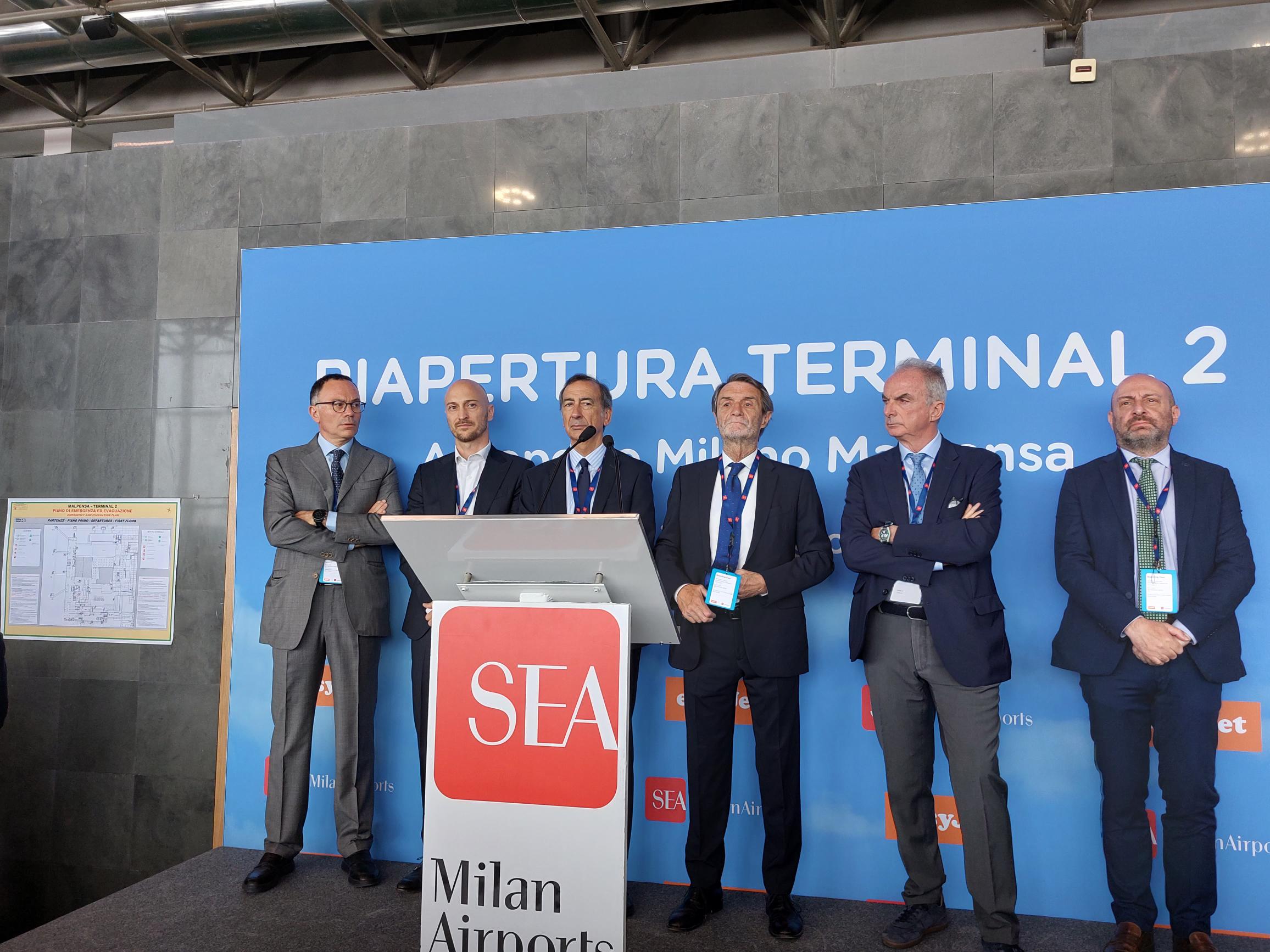 Terminal 2 Milan Malpensa. Brunini LagorioSalaFontanaDi PalmaBellaria