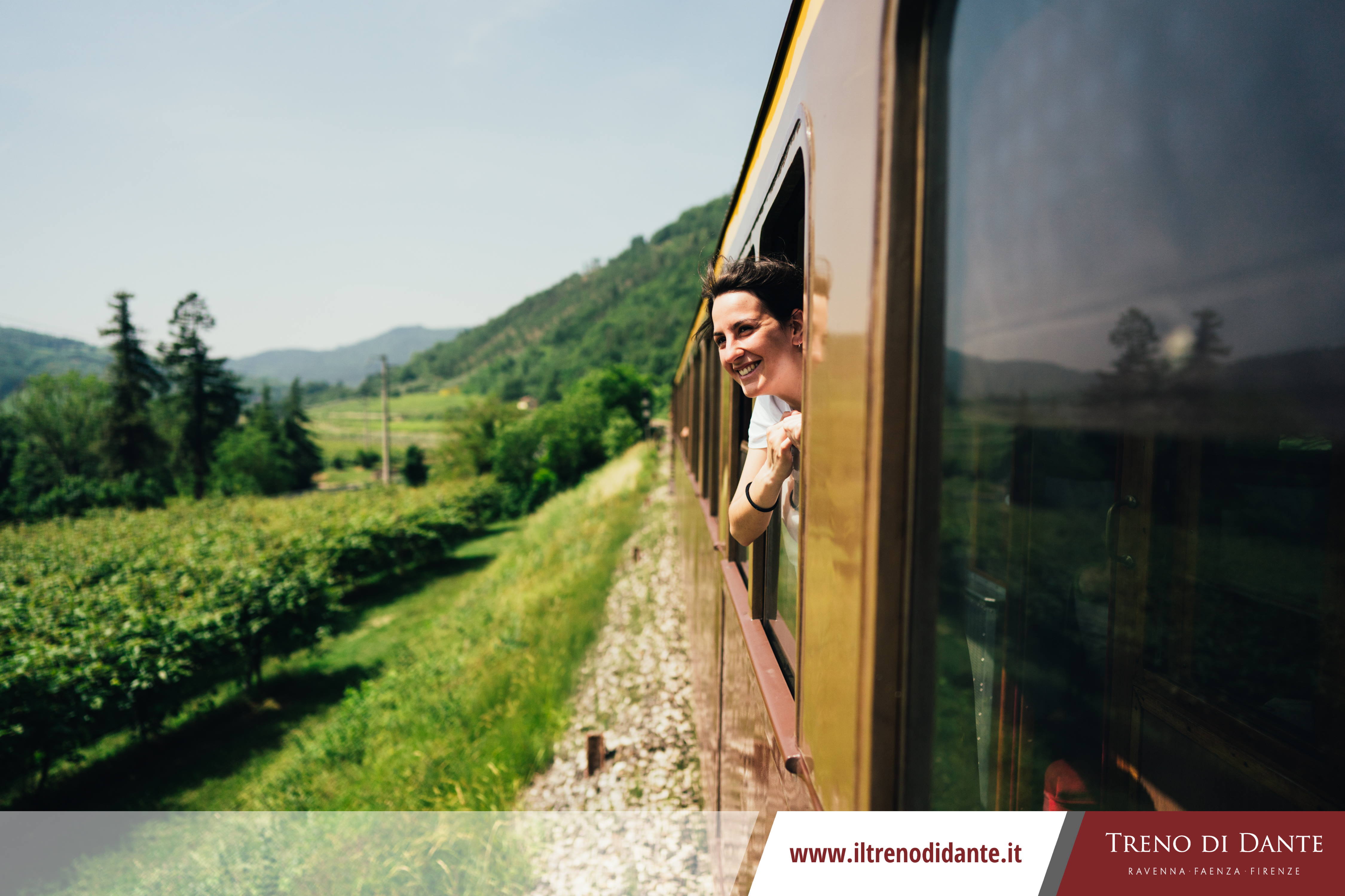Treno di Dante in viaggio