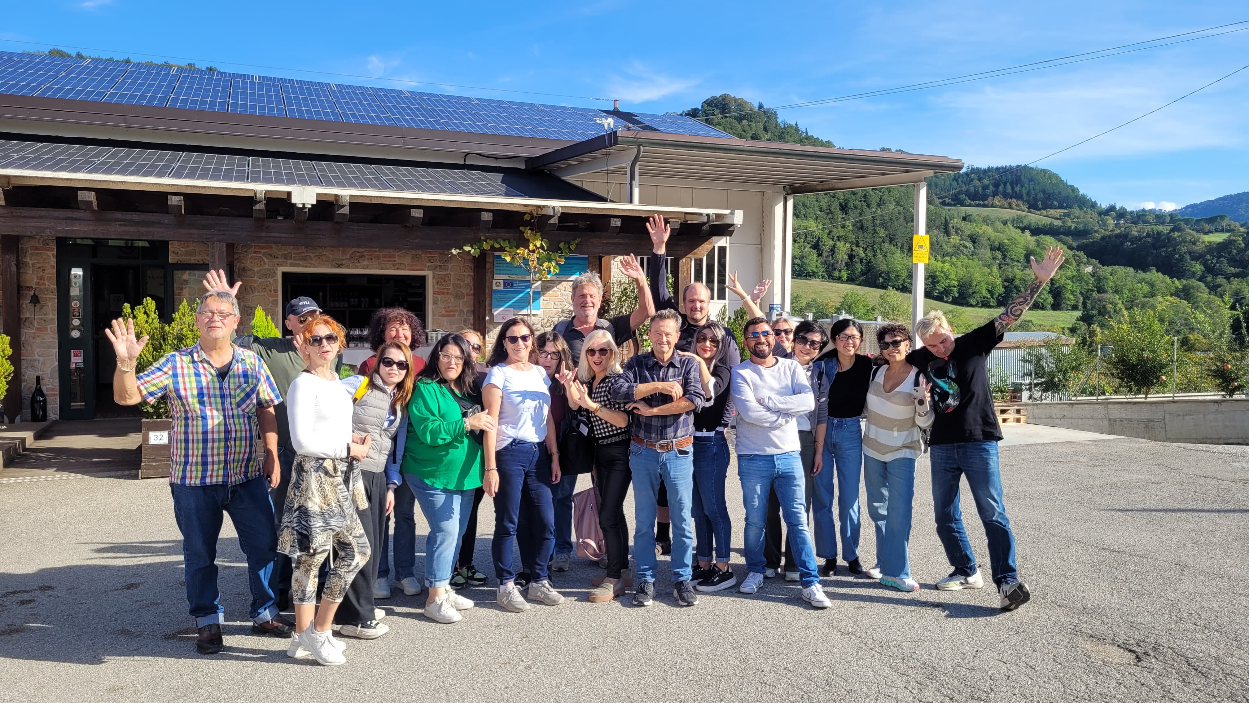 travel agents at the Italiabsolutely fam trip - 