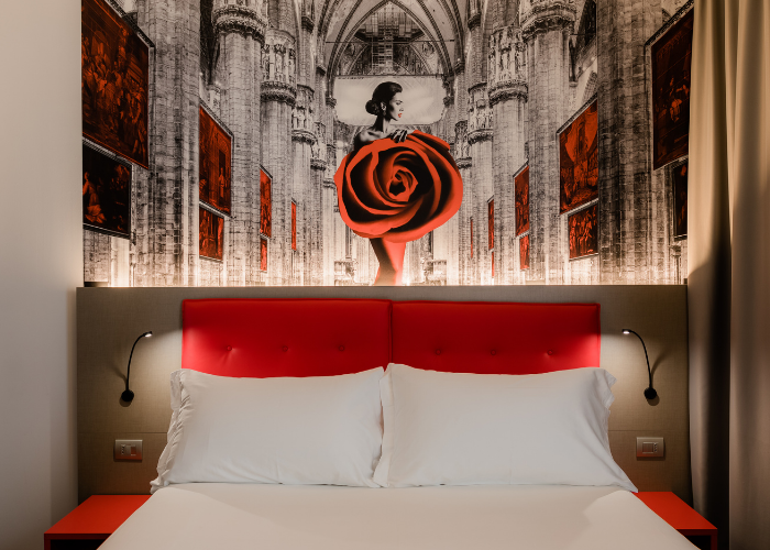 amedia hotel milan room