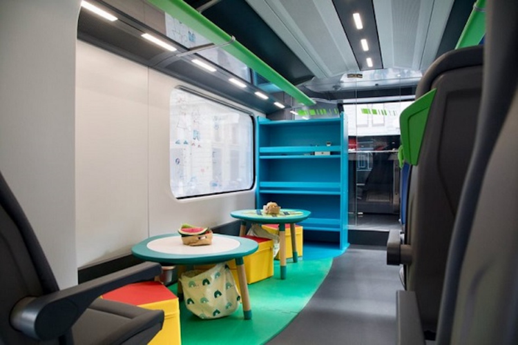 children play area trenitalia