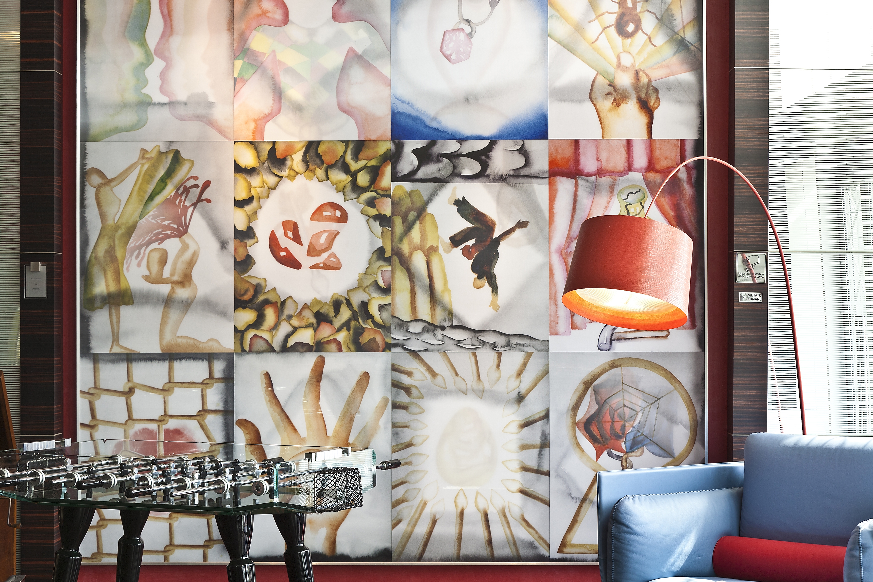 Romeo---Lobby-Play-Room-Francesco-Clemente-Metamorfosi-in-tre-atti-1