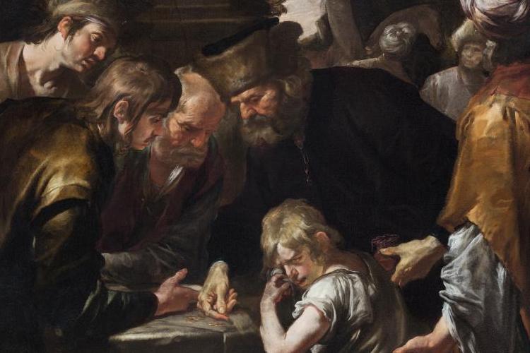 Gioacchino Assereto (1600-1649), Giuseppe venduto dai fratelli,  © Courtesy Galerie Canesso, Parigi