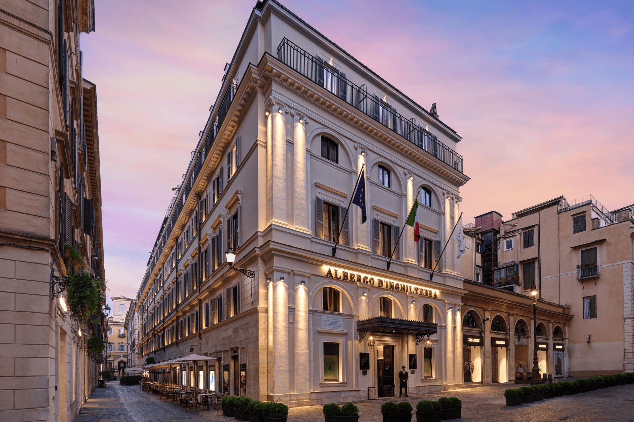 hotel dinghilterra roma starhotels