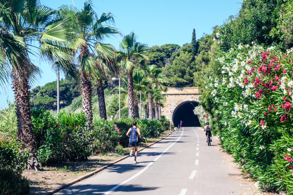 Flower Riviera Cycle Route, Italian Riviera - ph credits: Liguria Agency