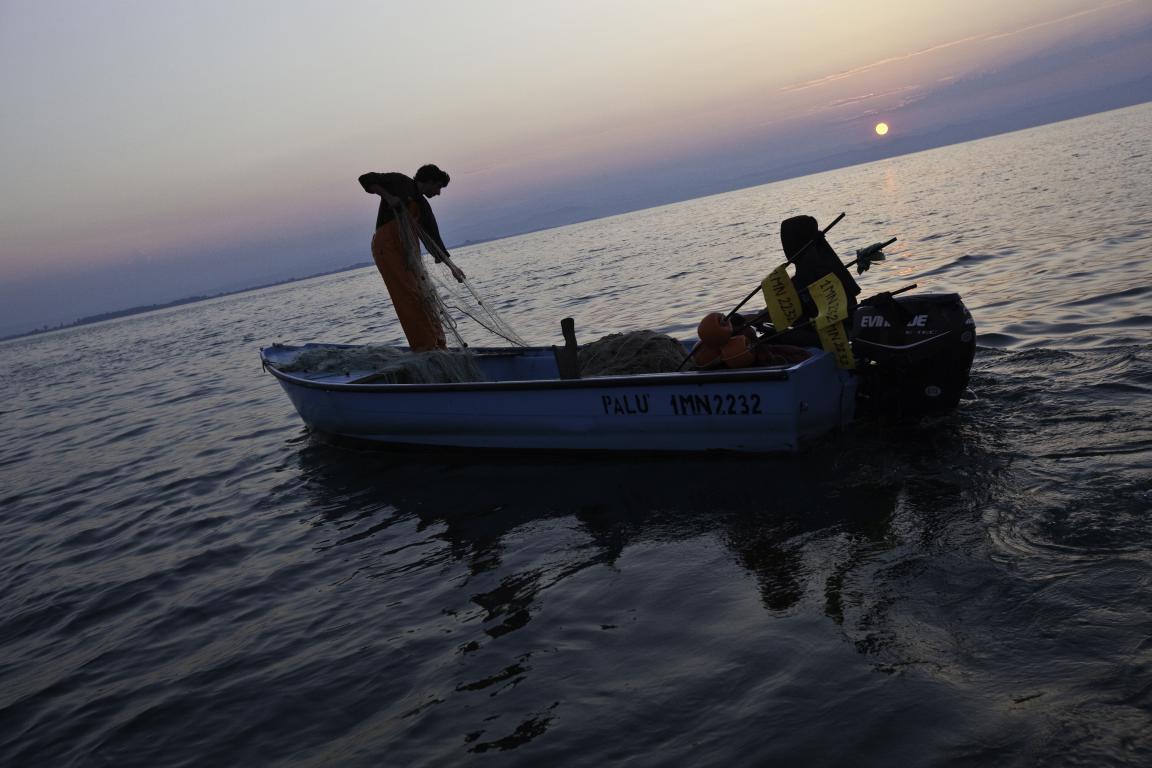 mini Pesca in laguna Alessandro Castiglioni
