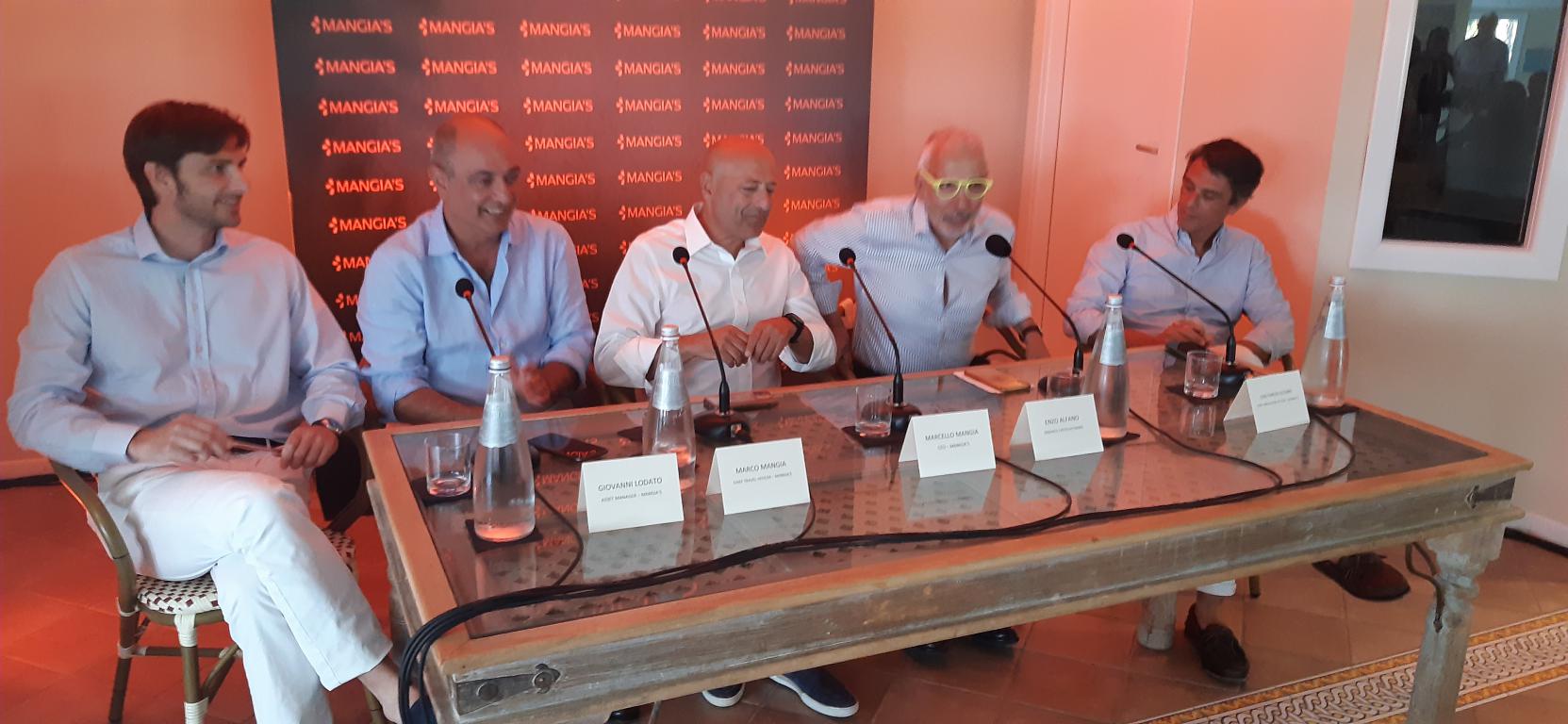 mini Un momento della presentazione Mangia s
