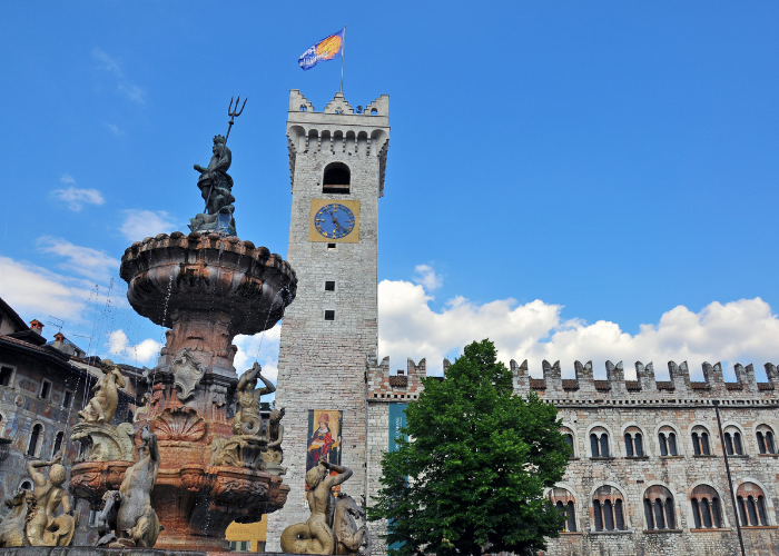 trento neptune fountain