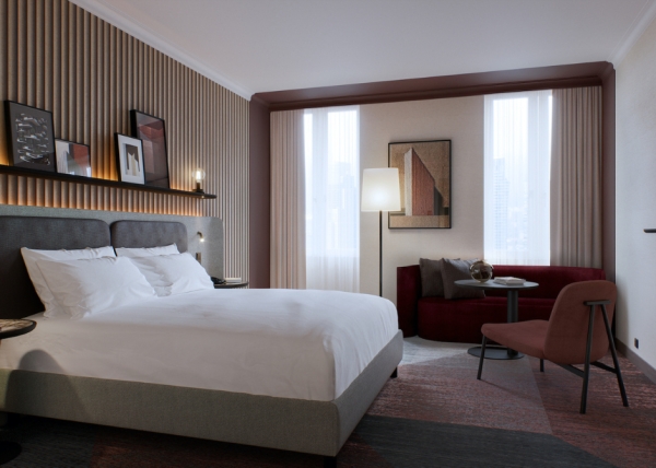 Hilton Milan gets a makeover inspired by biophilic architecture 
