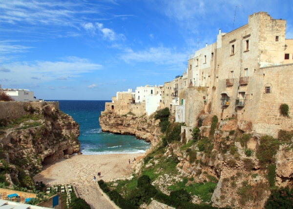 Polignano a Mare is recognized as the world's most welcoming town