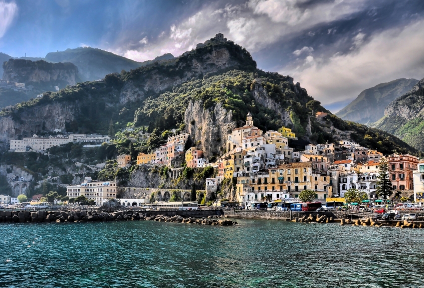 The Amalfi Coast. Skydiving in one of Italy’s most breathtaking beauty spots
