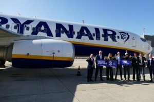 Ryanair expands its summer Sardinia network with 38 flights to Cagliari and 20 to Alghero 