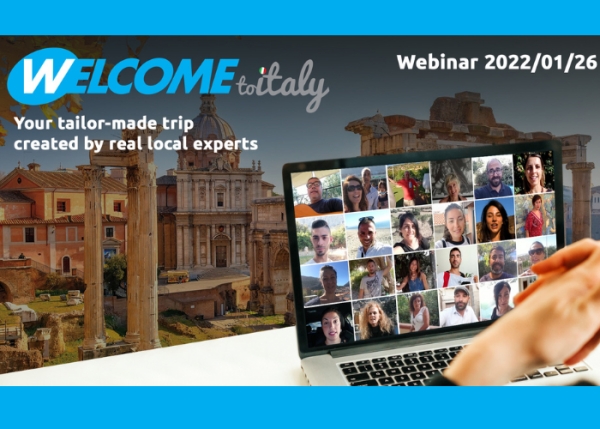 Welcome to Italy. The new digital platform for professionals of tailor-made travel to Italy