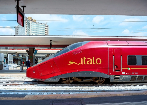 Italo. More international travellers and the web domain is now italotreno.com