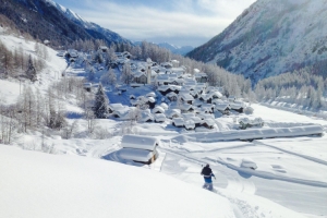 Ticino. Actively enjoy nature, surrounded by soft blanketing snow