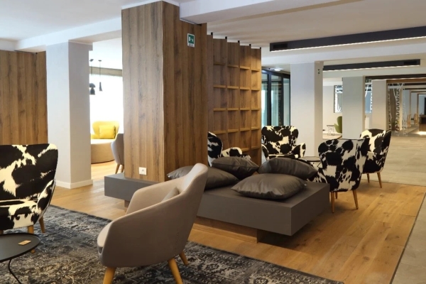 The first Greenblu ski resort is in the Campiglio Dolomites 