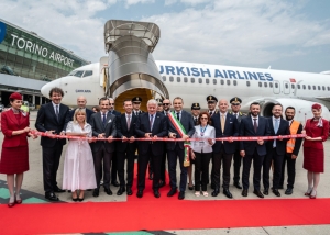 Turkish Airlines has returned to Turin from Istanbul after six years