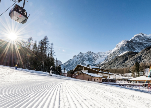 Skiing in the Dolomites offers fun, sports and culture for all ages