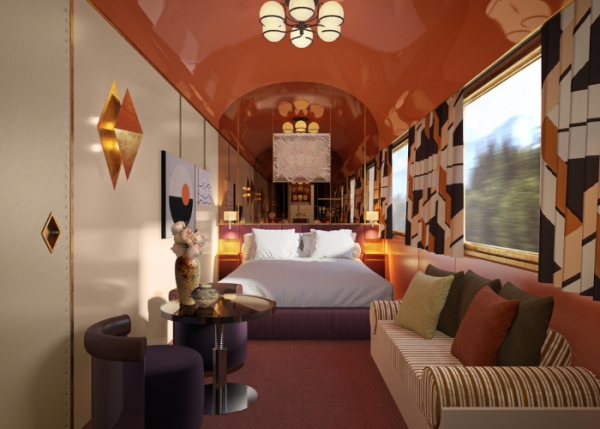 Orient Express: La Dolce Vita train. An Arsenale - Accor venture for 14 Italian regions, Paris, Istanbul and Split