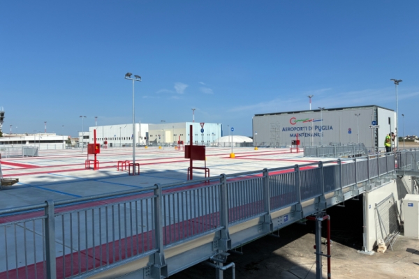 Bari Airport: the new 2-storey 611-space car park is now open