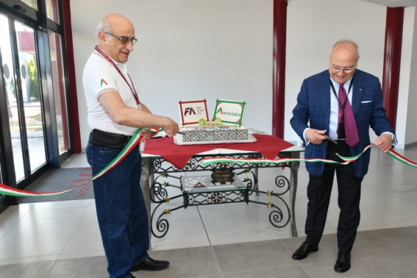 Aeroitalia. Inaugural flight from Forlì to Brindisi