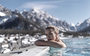 Snow-capped peaks and warm waters in South Tyrol’s hotels with outdoor pools