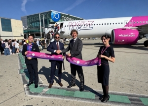 Mauro Peneda (Wizz Air) with Andrea Andorno (Turin Airport)