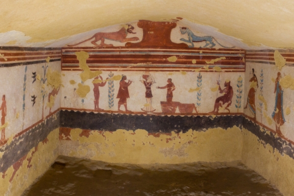 Cerveteri and Tarquinia’s Etruscan tombs, an hour from Rome, are UNESCO heritage sites