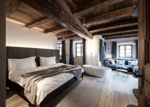 Steinbock Castle close to Bolzano for romantic getaways on Valentine's Day