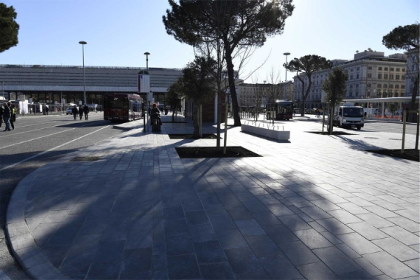 FS state railways redevelop Rome’s Piazza dei Cinquecento square