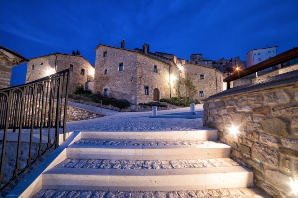 A new albergo diffuso scattered hotel in Molise