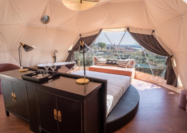 Lake Garda glamping: a glamorous summer in eco-lodges, bubbles, and geodesic domes