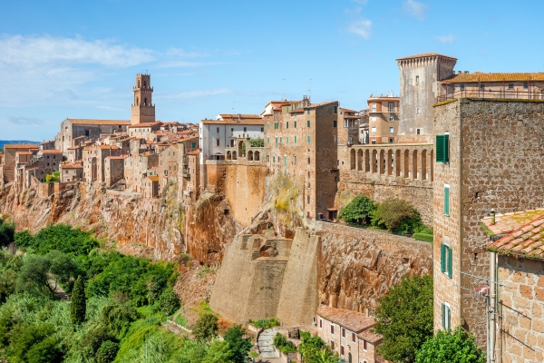 Pitigliano is a medieval town known as Tuscany’s Little Jerusalem
