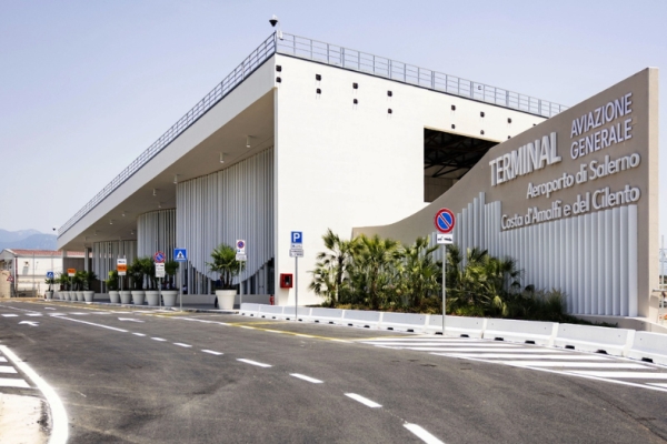 Salerno Airport targets premium traffic: new terminal now operational