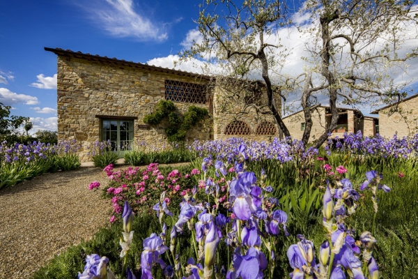 Relais Pietra del Cabreo. Fine dining with views of Florence.