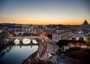 Rome’s Tiber river 