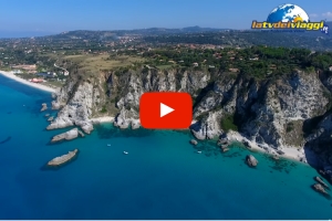 Flying from Capo Vaticano to Tropea
