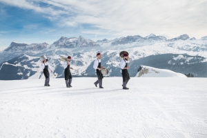 Alta Badia. Skiing and wine tastings in Dolomite ski lodges
