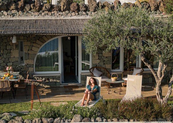 New Costa del Capitano villas at the Botania Relais in Ischia