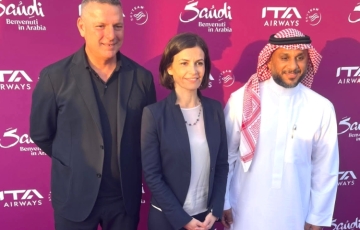 Presented by Visit Saudi and ITA Airways, the new Riyadh-Rome route