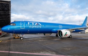 ITA Airways: Aneri Prosecco in Businesss Class on all flights